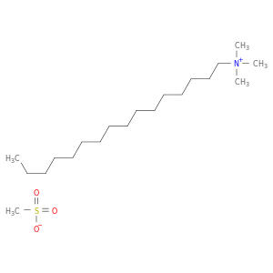 1-Hexadecanaminium, N,N,N-trimethyl-, methanesulfonate