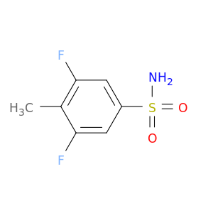 3,5-Difluoro-4-methylbenzene-1-sulfonamide