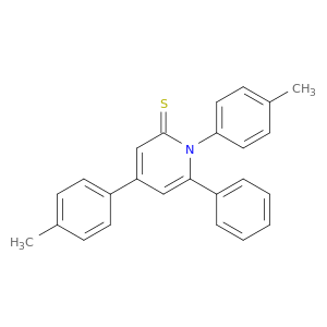 2(1H)-Pyridinethione, 1,4-bis(4-methylphenyl)-6-phenyl-
