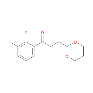 1-(2,3-二氟苯基)-3-(1,3-二氧基-2-基)-1-丙酮