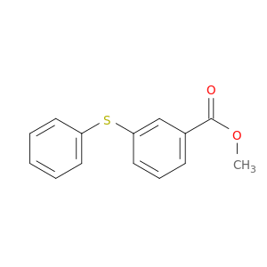 Benzoic acid, 3-(phenylthio)-, methyl ester