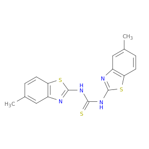 Thiourea, N,N'-bis(5-methyl-2-benzothiazolyl)-