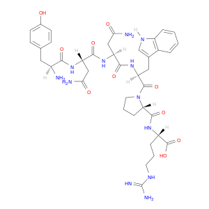 L-Arginine, L-tyrosyl-L-asparaginyl-L-asparaginyl-L-tryptophyl-L-prolyl-