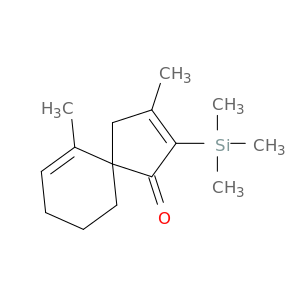 Spiro[4.5]deca-2,6-dien-1-one, 3,6-dimethyl-2-(trimethylsilyl)-