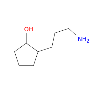 2-(3-aminopropyl)cyclopentan-1-ol