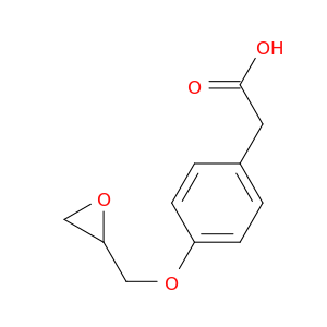 4-(2-环氧乙基甲氧基)苯乙酸