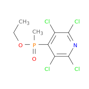 Phosphinic acid, methyl(2,3,5,6-tetrachloro-4-pyridinyl)-, ethyl ester
