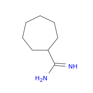 Cycloheptanecarboximidamide