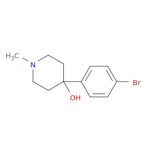 4-(4-Bromophenyl)-1-methylpiperidin-4-ol