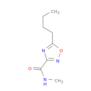 1,2,4-Oxadiazole-3-carboxamide, 5-butyl-N-methyl-