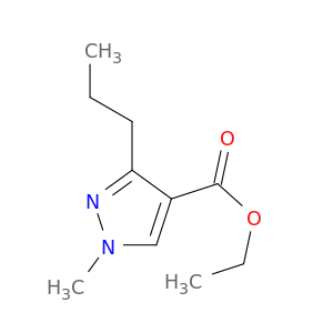 1H-Pyrazole-4-carboxylic acid, 1-methyl-3-propyl-, ethyl ester