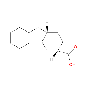 Cyclohexanecarboxylicacid, 4-(cyclohexylmethyl)-, cis-