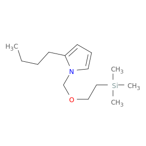 1H-Pyrrole, 2-butyl-1-[[2-(trimethylsilyl)ethoxy]methyl]-