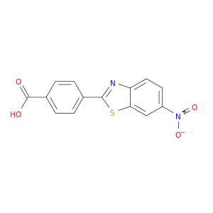 Benzoic acid, 4-(6-nitro-2-benzothiazolyl)-