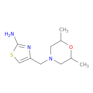 4-[(2,6-Dimethylmorpholin-4-yl)methyl]-1,3-thiazol-2-amine