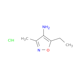 5-ethyl-3-methyl-1,2-oxazol-4-amine hydrochloride