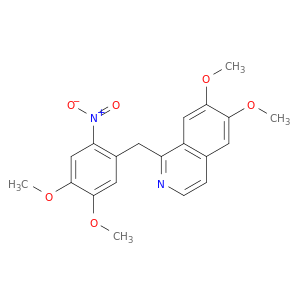 Isoquinoline,1-[(4,5-dimethoxy-2-nitrophenyl)methyl]-6,7-dimethoxy-