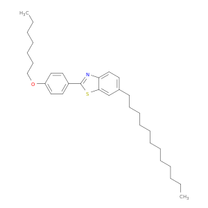 Benzothiazole, 6-dodecyl-2-[4-(heptyloxy)phenyl]-