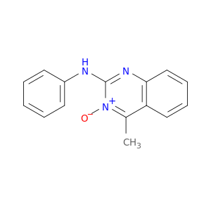 2-Quinazolinamine, 4-methyl-N-phenyl-, 3-oxide