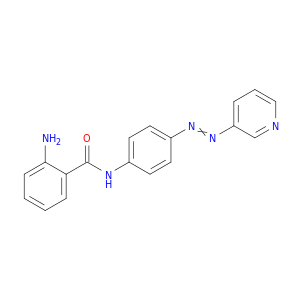 Benzamide, 2-amino-N-[4-[2-(3-pyridinyl)diazenyl]phenyl]-