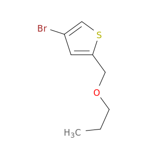 4-Bromo-2-(propoxymethyl)thiophene