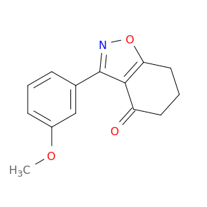 1,2-Benzisoxazol-4(5H)-one, 6,7-dihydro-3-(3-methoxyphenyl)-