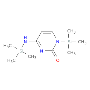 2(1H)-Pyrimidinone, 1-(trimethylsilyl)-4-[(trimethylsilyl)amino]-