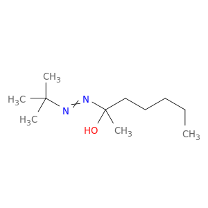2-Heptanol, 2-[(1,1-dimethylethyl)azo]-