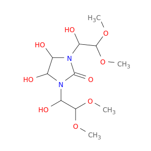 4,5-二羟基-1,3-双(1-羟基-2,2-二甲氧基乙基)-2-咪唑烷酮