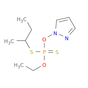 1H-Pyrazole, 1-[[ethoxy[(1-methylpropyl)thio]phosphinothioyl]oxy]-