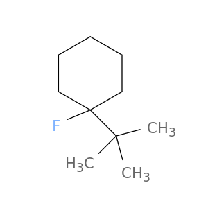 Cyclohexane, 1-(1,1-dimethylethyl)-1-fluoro-