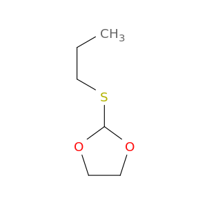 1,3-Dioxolane, 2-(propylthio)-