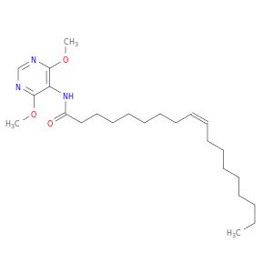 9-Octadecenamide, N-(4,6-dimethoxy-5-pyrimidinyl)-, (Z)-