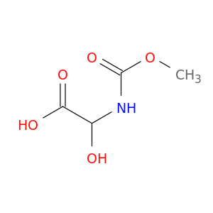 Acetic acid, hydroxy[(methoxycarbonyl)amino]-