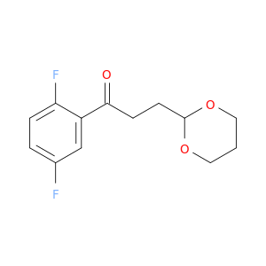 2',5'-DIFLUORO-3-(1,3-DIOXAN-2-YL)PROPIOPHENONE