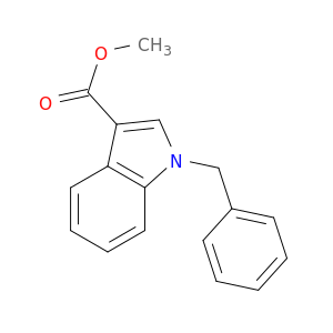 1H-Indole-3-carboxylic acid, 1-(phenylmethyl)-, methyl ester