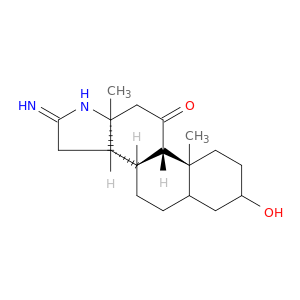 (3as,3bs,5ar,7r,9as,9bs,11as)-2-氨基-3,3a,3b,4,5,5a,6,7,8,9a,9b,11,11a-tetradecahydro-7-羟基-9a,11a-二甲基-10h-naphth[2,1-e]indol-10-one