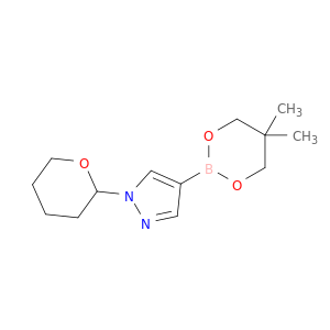 4-(5,5-二甲基-1,3,2-二氧杂硼杂环-2-基)-1-(四氢-2H-吡喃-2-基)-1H-吡唑