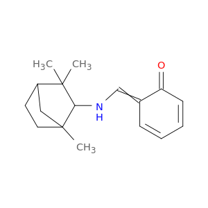 6-[[(1,3,3-trimethylnorbornan-2-yl)amino]methylidene]cyclohexa-2,4-dien-1-one