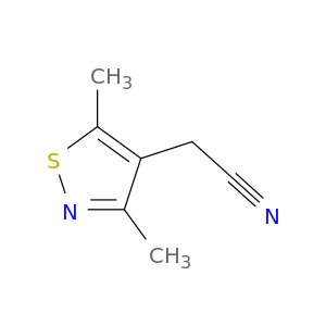 4-Isothiazoleacetonitrile,3,5-dimethyl-