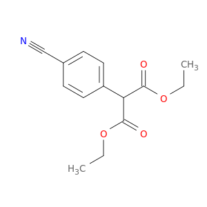 Diethyl 2-(4-cyanophenyl)malonate