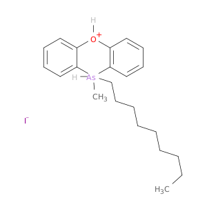 10H-Phenoxarsinium, 10-methyl-10-nonyl-, iodide