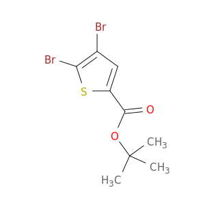 2-Thiophenecarboxylic acid, 4,5-dibromo-, 1,1-dimethylethyl ester