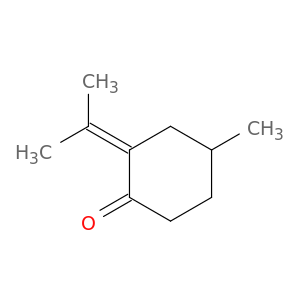 Cyclohexanone, 4-methyl-2-(1-methylethylidene)-