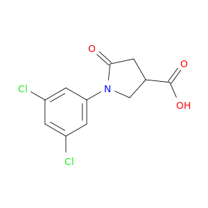 1-(3,5-二氯苯基)-5-氧代-3-吡咯烷羧酸