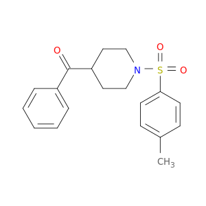 Methanone, [1-[(4-methylphenyl)sulfonyl]-4-piperidinyl]phenyl-
