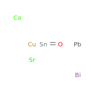 Bismuth calcium copper lead strontium tin oxide