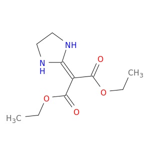Propanedioic acid, 2-imidazolidinylidene-, diethyl ester