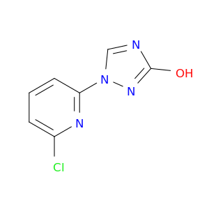 1-(6-氯-2-哌啶)-1H-3-羟基-1,2,4三唑