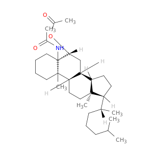 Acetamide, N-[(5a,6b)-6-(acetyloxy)cholestan-5-yl]-